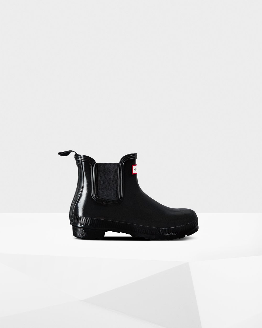 Botas Chelsea Hunter Feminina Pretas - Original Gloss - 70GBLKEMH
